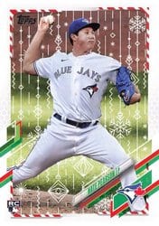2021 Topps Holiday Base Set Nate Pearson #HW219 card
