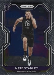 2020 Panini Prizm Base Set Nate Stanley #400 card