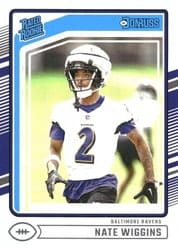 2024 Donruss Base Set Nate Wiggins #391 card