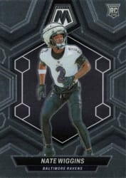 2024 Panini Mosaic Base Set Nate Wiggins #330 card