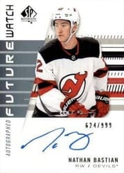 2019-20 SP Authentic Base Set Nathan Bastian #165 card