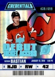 2019-20 Upper Deck Credentials Base Set Nathan Bastian #113 card