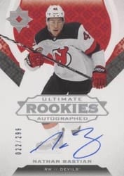 2019-20 Upper Deck Ultimate Collection Base Set Nathan Bastian #129 card