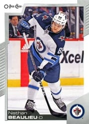 2020-21 O-Pee-Chee Base Set Nathan Beaulieu #188 card