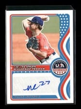 2025 Panini Stars & Stripes 13U/14U National Team Signatures Nathan Englander #NTS-NE card