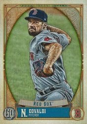 2021 Topps Gypsy Queen Base Set Nathan Eovaldi #167 card