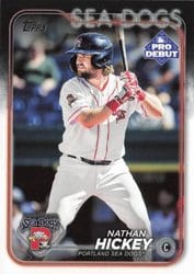2024 Topps Pro Debut Base Set Nathan Hickey #PD-56 card
