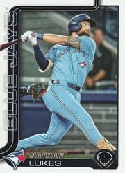 2025 Topps Base Set Nathan Lukes #420 card