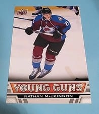 2013 Upper Deck Nathan MacKinnon #238 card