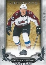 2018-19 Upper Deck Artifacts Base Set Nathan MacKinnon #120 card