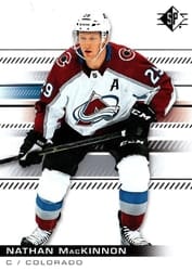 2019-20 SP Base Set Nathan MacKinnon #97 card