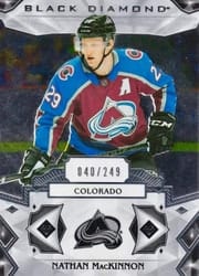 2019-20 Upper Deck Black Diamond Base Set Nathan MacKinnon #BDB-NM card