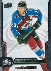2019-20 Upper Deck Credentials Base Set Nathan MacKinnon #28 card