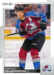 2020-21 O-Pee-Chee Base Set Nathan MacKinnon #171 card
