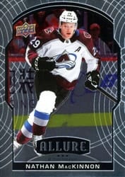 2020-21 Upper Deck Allure Base Set Nathan MacKinnon #23 card