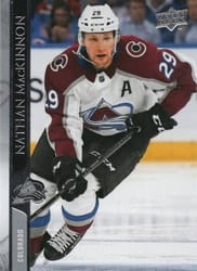 2020-21 Upper Deck Base Set Nathan MacKinnon #51 card
