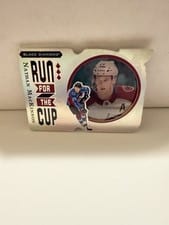 2020-21 Upper Deck Black Diamond Run for the Cup Nathan MacKinnon #RUN-NM card