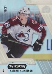 2020-21 Upper Deck Synergy Base Set Nathan MacKinnon #27 card