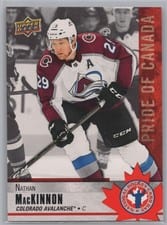 2020 Upper Deck National Hockey Card Day Canada Nathan Mackinnon #CAN-6 card
