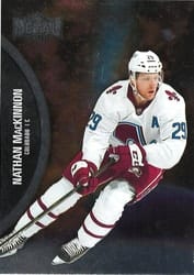 2021-22 SkyBox Metal Universe Base Set Nathan MacKinnon #130 card