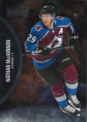 2021-22 SkyBox Metal Universe Base Set Nathan MacKinnon #75 card