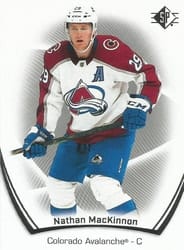 2021-22 SP Base Set Nathan MacKinnon #75 card