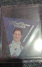 2021 Skybox Metal Universe Picks Nathan MacKinnon #P-5 card