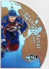 2021 Skybox Metal Universe Planet Nathan MacKinnon #PM-5 card