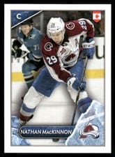 2021 Topps NHL Sticker Nathan MacKinnon #172 card