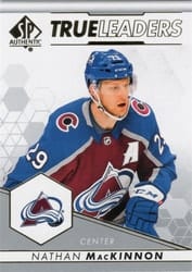 2022-23 SP Authentic True Leaders Nathan MacKinnon #TL-18 card