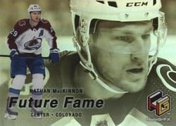 2022-23 Upper Deck HoloGrFx Future Fame Nathan MacKinnon #FF-3 card