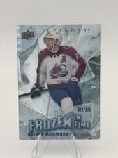 2022-23 Upper Deck Trilogy Frozen in Time Nathan MacKinnon #FT-NM card