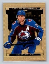 2022 Upper Deck Tim Hortons Gold Etchings Nathan MacKinnon #G-1 card