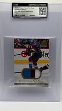 2023-24 Upper Deck The Cup Rendition Relics Nathan MacKinnon #RR-NM card