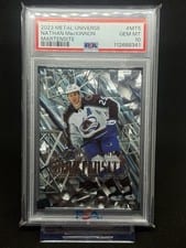 2023 SkyBox Metal Universe Martensite Nathan MacKinnon #MT-5 card