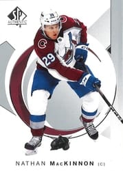 2024-25 SP Authentic Base Set Nathan MacKinnon #84 card