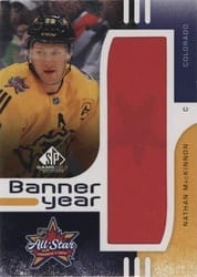 2024-25 SP Game Used 2024 All-Star Game Banner Year Relics Nathan MacKinnon #BYAS-NM card