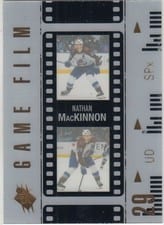 2024-25 SPx Game Film Nathan MacKinnon #GF-11 card