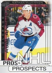2024-25 Upper Deck Pros & Prospects Nathan MacKinnon #PP-36 card