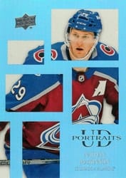 2024-25 Upper Deck UD Portraits Nathan MacKinnon #P-6 card