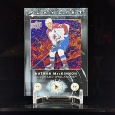 2024 Upper Deck Playlist Nathan MacKinnon #PL-1 card