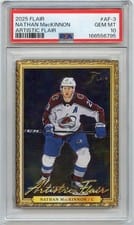 2025-26 Flair Artistic Flair Nathan MacKinnon #AF-3 card