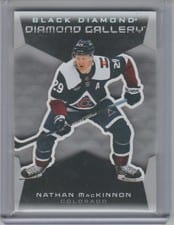 2025-26 Upper Deck Black Diamond Diamond Gallery Nathan MacKinnon #DG-NM card