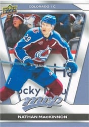 2025-26 Upper Deck MVP Base Set Nathan MacKinnon #50 card