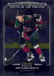 2022-23 O-Pee-Chee Platinum Base Set Nathan Smith #215 card