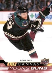 2022-23 Upper Deck UD Canvas Nathan Smith #C117 card