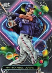 2023 Topps Cosmic Chrome Base Set Nathaniel Lowe #97 card