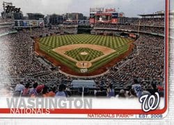 2019 Topps Base Set Nationals Park #341 card