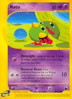 Skyridge Natu #80 card