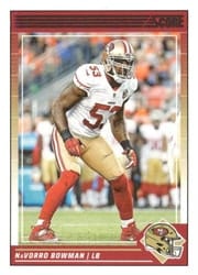2024 Score Base Set Navorro Bowman #252 card